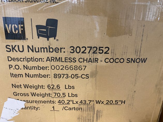 Image for Washington, PA - Day 2 of 2: Huge Auction! New in Box Furniture: Sectional Pieces, Recliners, Entertainment Stands, Desks and More!