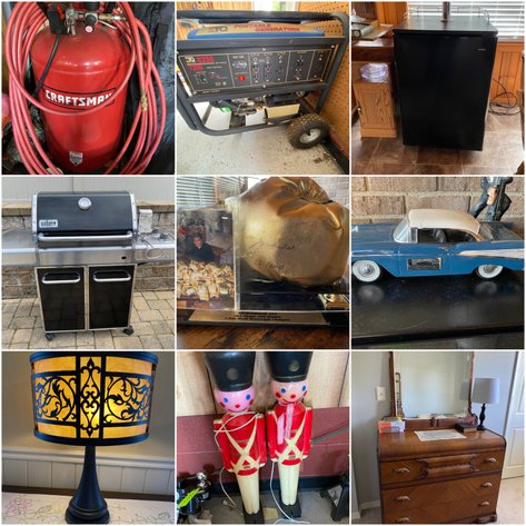 Image for Masontown, PA - Huge Moving Auction: Sports Memorabilia, Collectibles, Designer Handbags, Tools, Glassware, and Much More!