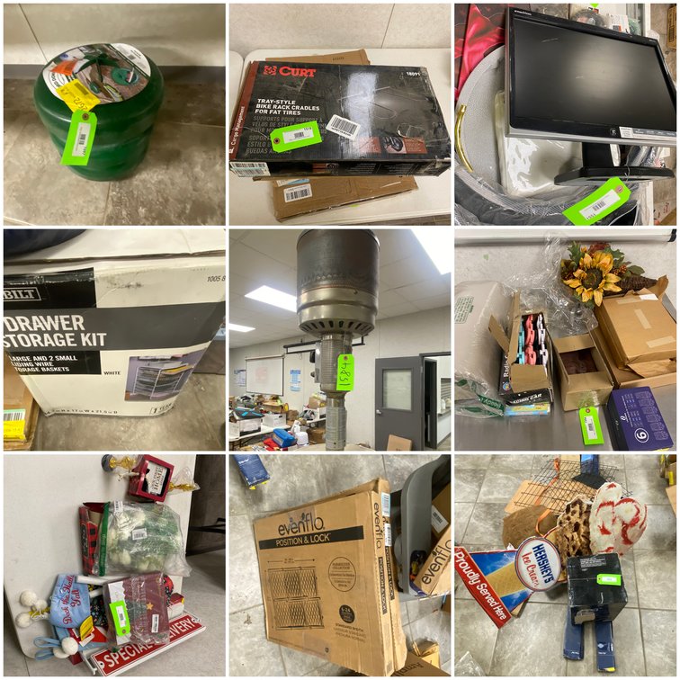 Image for Clarksburg, WV -- ONLINE OVERSTOCK & RETURNS AUCTION – Hundreds of Household, School & Consumer Items