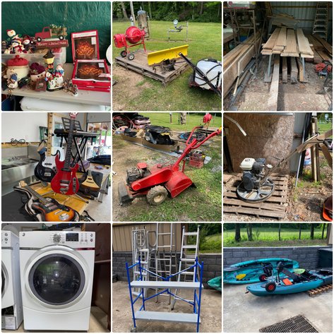 Image for Horner, WV - Sporting goods, Antiques, Featherweight Traveling Sewing Machines, Musical Instruments, Tools, Construction Supplies, Rough Sawn Hardwood, Household Items, And More!