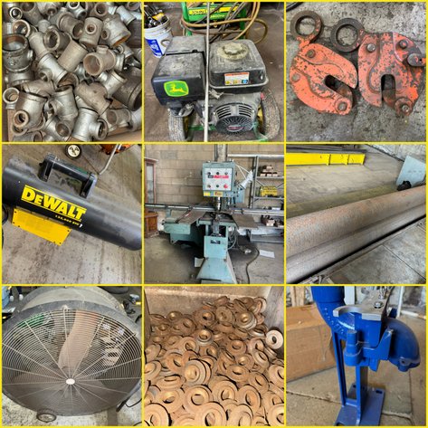 Image for St. Albans, WV – Economy Tank Co. Business Liquidation: Sale 1 of 2: Heavy Duty Machinery, Machine Lifts, Motor Lifts, Manholes, Drill Presses, Swivel Casters and More!