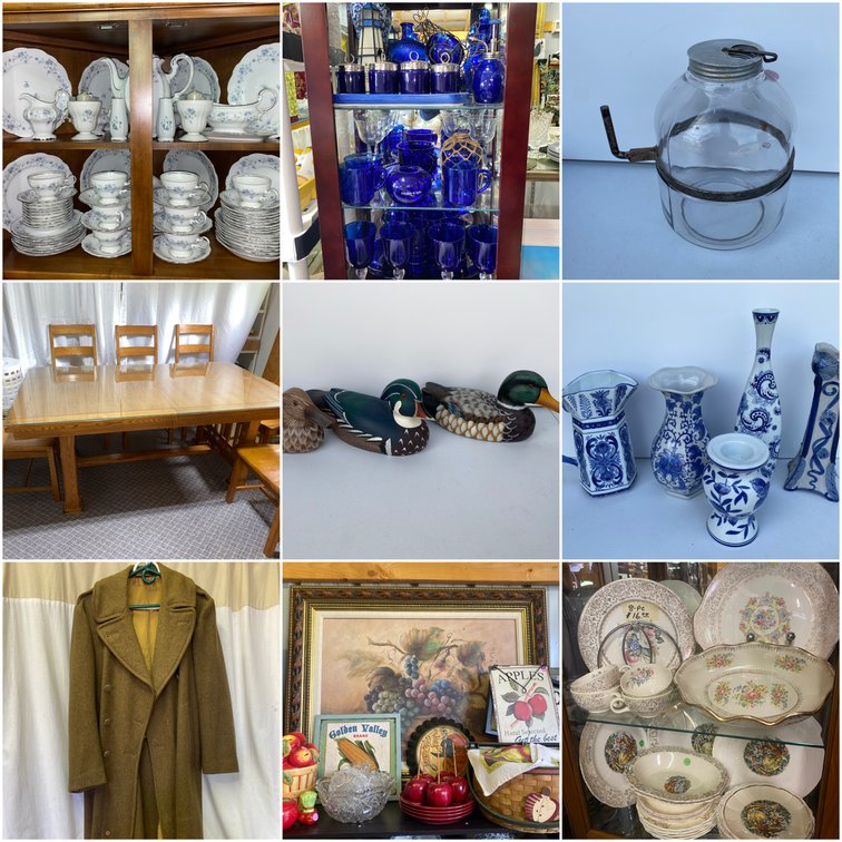 Image for Shinnston, WV -- A Lifetime of Collecting: The Bonnie Fancher Collection | Extensive Glassware, Multiple China Sets, Carnival Glass, Furniture, Teapots, Rugs, Lamps & Much More