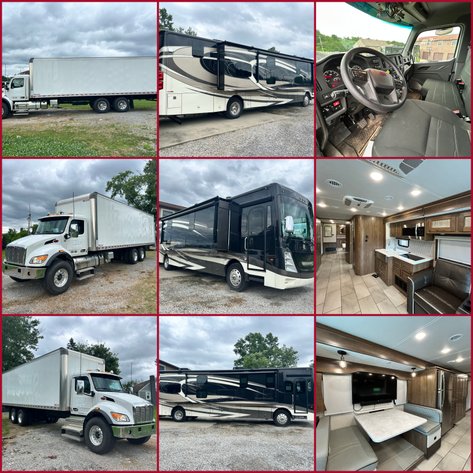 Image for Fayette Co, PA – 2024 Peterbilt 30’ Box Truck & 2021 Coachmen Sportscoach SR366BH