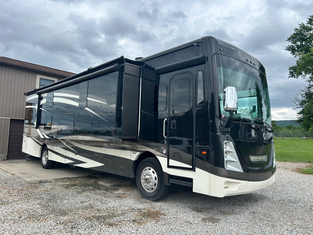 Image for Fayette Co, PA – 2024 Peterbilt 30’ Box Truck & 2021 Coachmen Sportscoach SR366BH