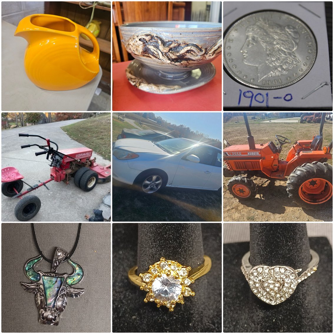 Image for Milton, WV - Farm Equipment, Vehicles, Coins, Jewelry, Advertising Signs, Glassware, Vintage Tools & More!