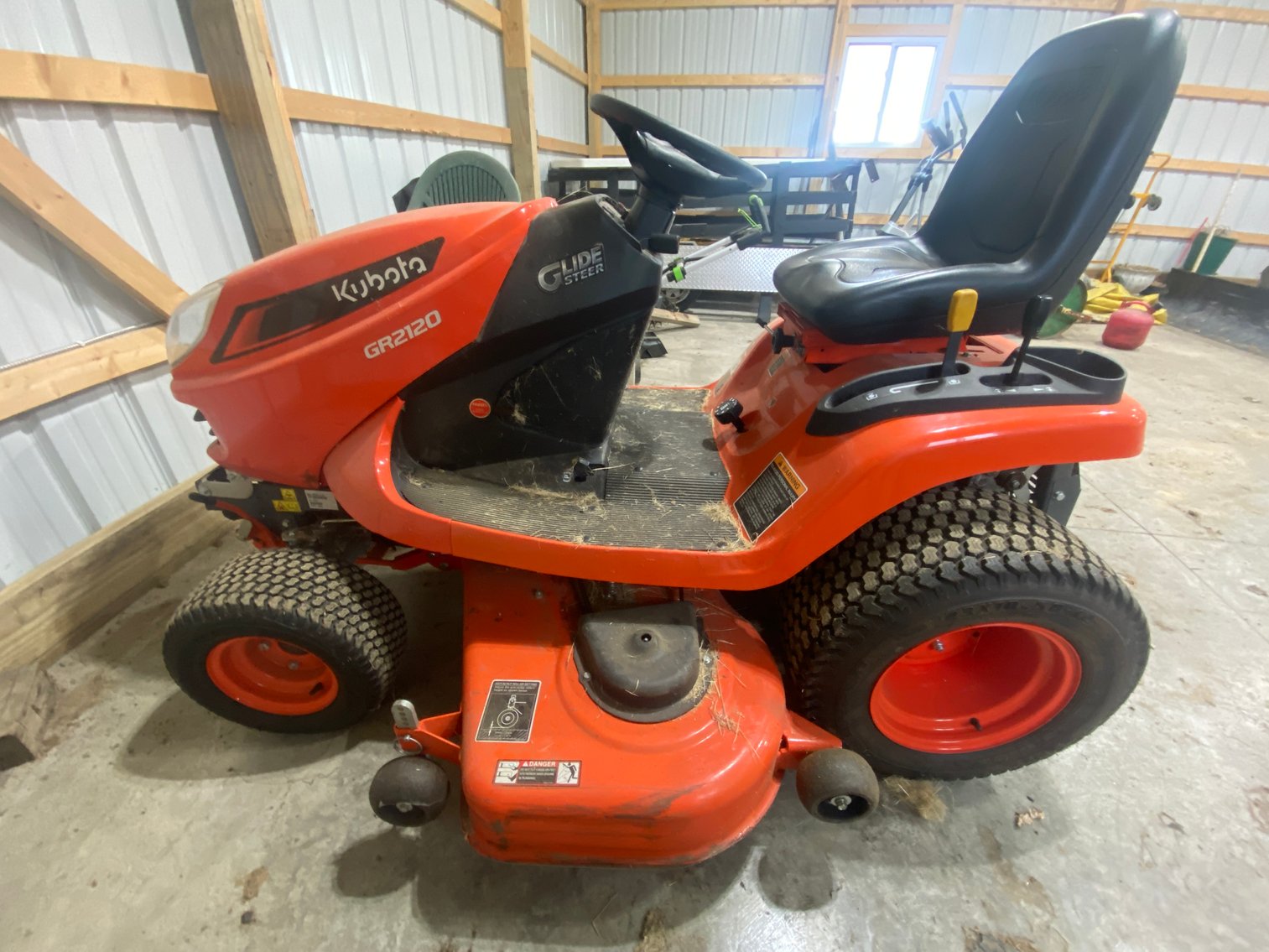 Image for Washington, PA – AWD Kubota Diesel Riding Mower, Like New Quilting Machine, Air Compressors, Tools, Electric Mower, Tools and household items!
