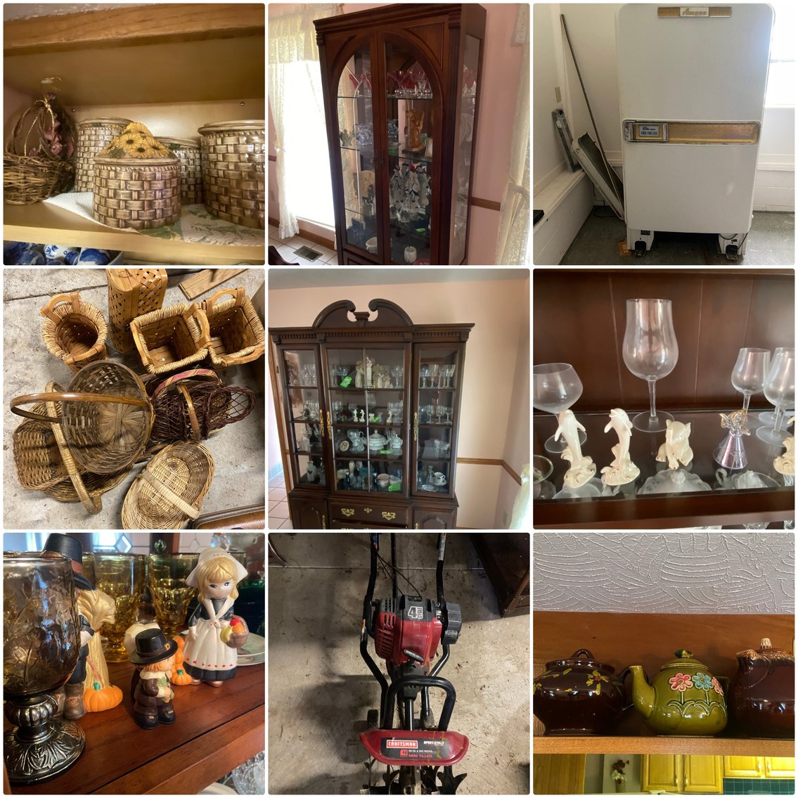 Image for Millwood, WV - Online Only Auction: Glassware, Seasonal Decorations, Furniture, Baskets and more