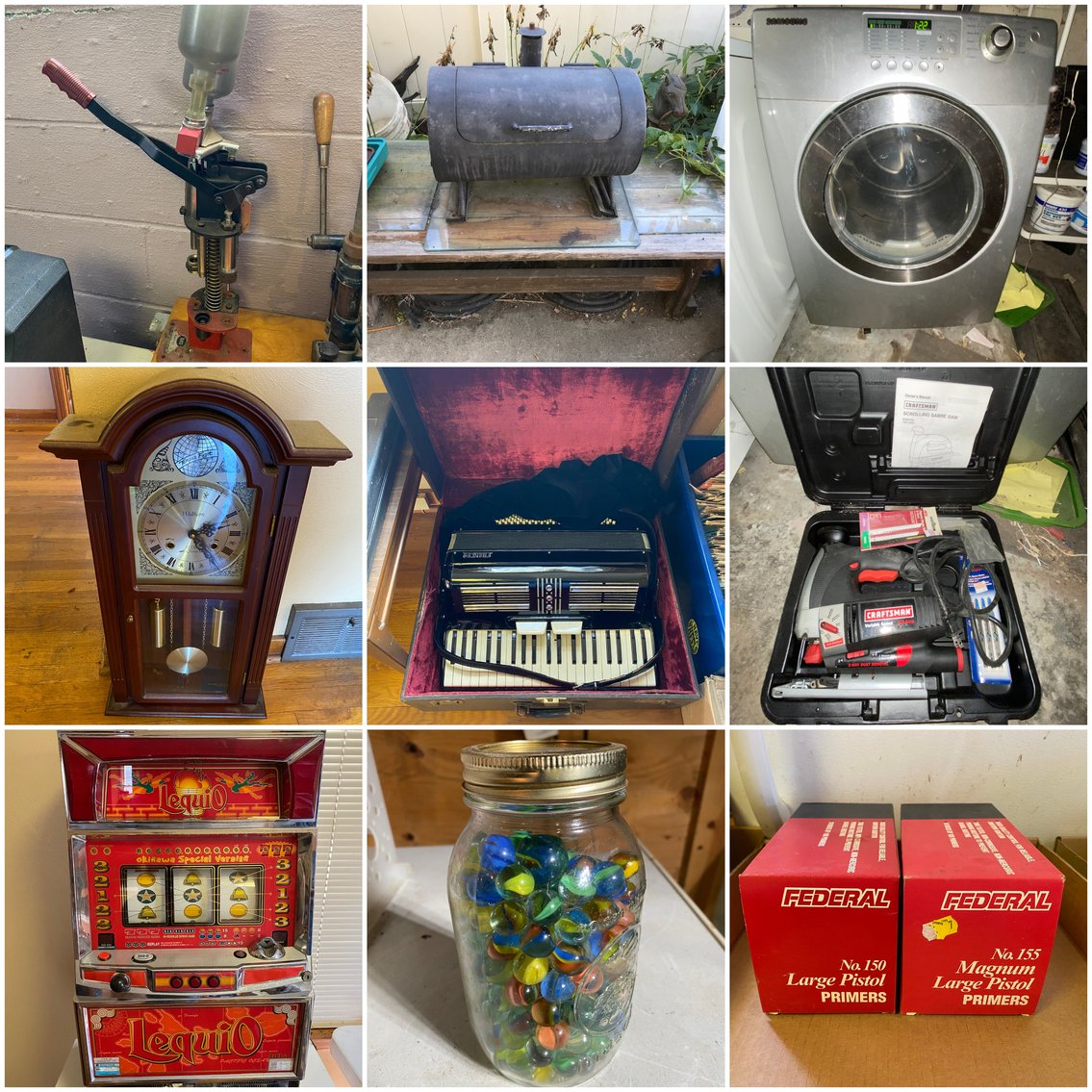 Image for Waynesburg, PA -- Large Online Estate Auction: Firearms, Reloading Supplies, Lequio Slot Machine, Fishing Gear, Household Items, and more!