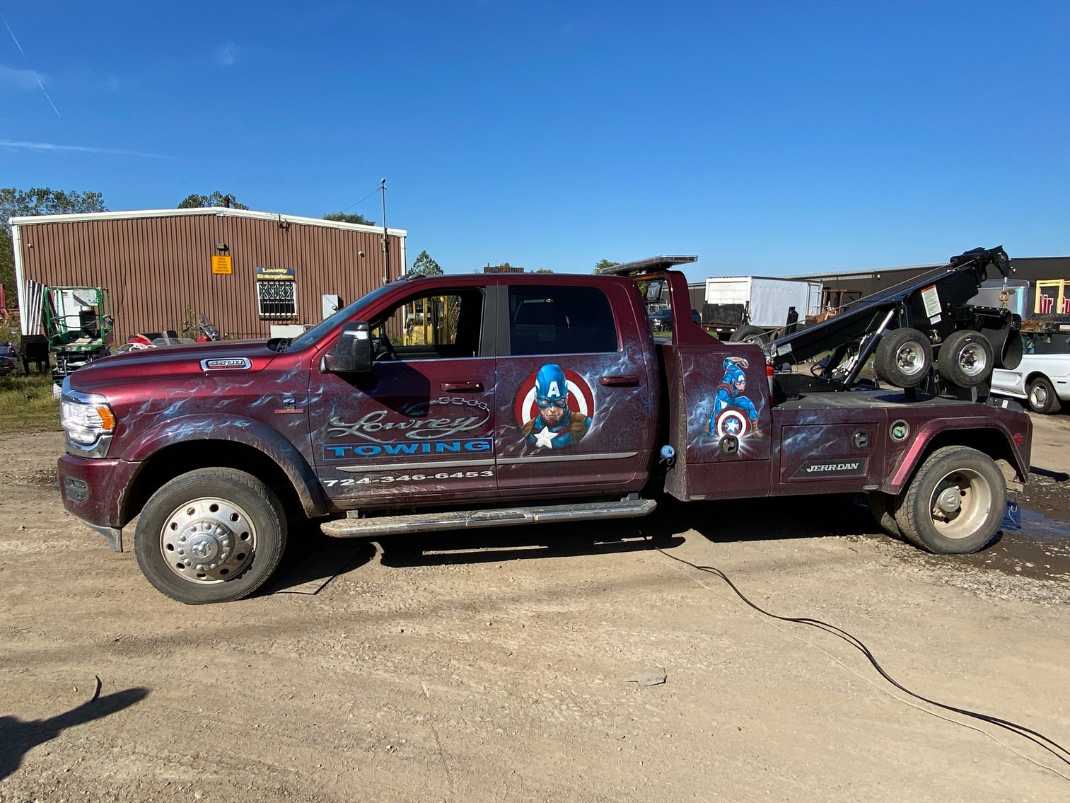 Image for Farrell, PA -- FREIGHTLINER WRECKER & ROLLBACK TRUCKS, OPERATING TOWING BUSINESS, EQUIPMENT, TOOLS, AND MORE!