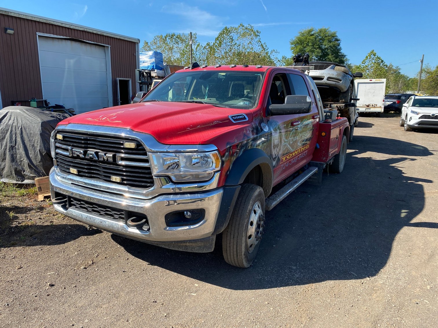 Image for Farrell, PA -- FREIGHTLINER WRECKER & ROLLBACK TRUCKS, OPERATING TOWING BUSINESS, EQUIPMENT, TOOLS, AND MORE!