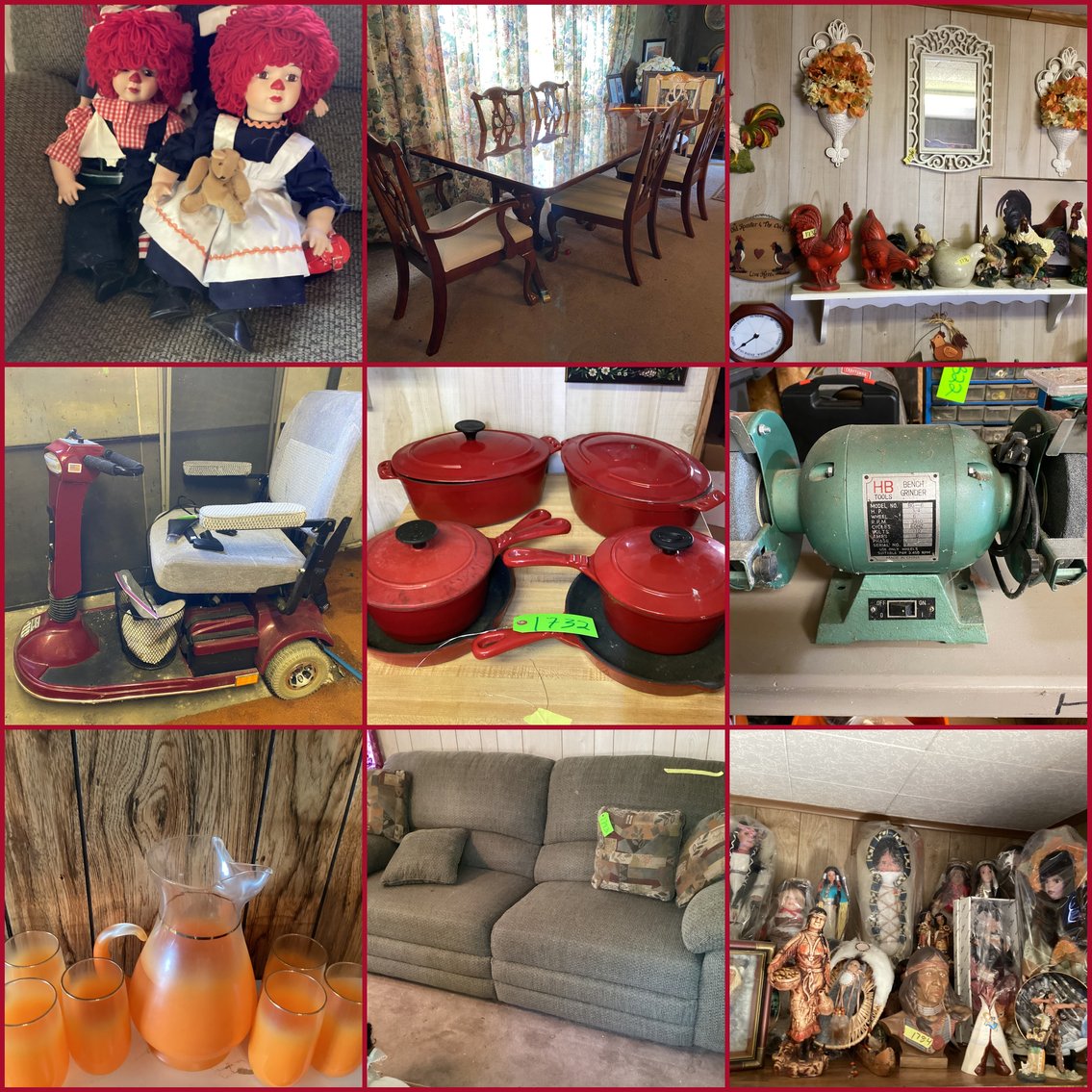 Image for Uniontown, PA – Online Estate Auction: Antique Dolls, Furniture, Glassware and More!