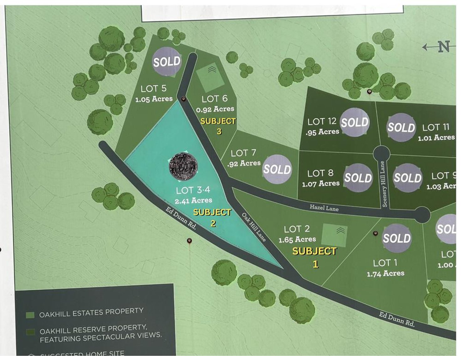 Image for SOLD - Residential Lots Oakhill Estates of Morgantown Selling to the Highest Bidders