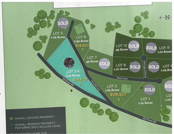 Image for SOLD - Residential Lots Oakhill Estates of Morgantown Selling to the Highest Bidders
