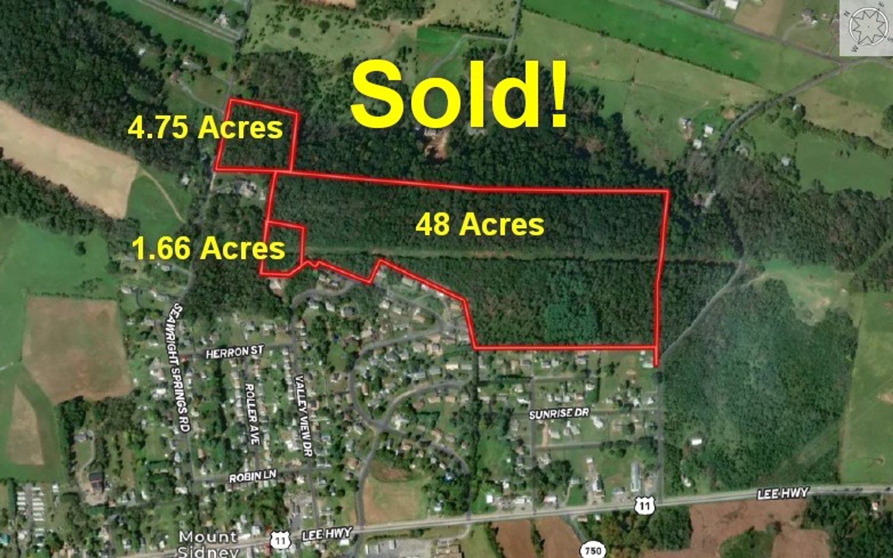 Image for Top Of The Mountain - 55 Acres Zoned SF Residential In Mount Sidney VA
