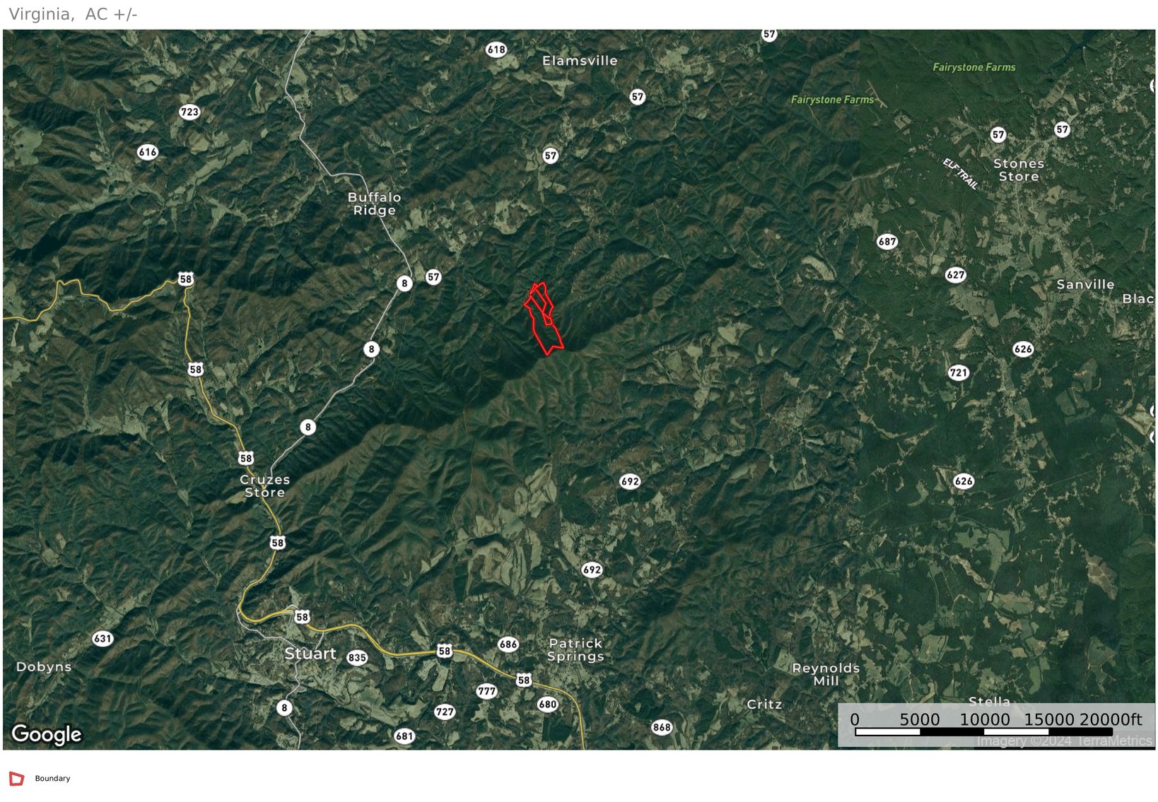 Image for Six Tracts Of Mountain Land - Patrick County VA
