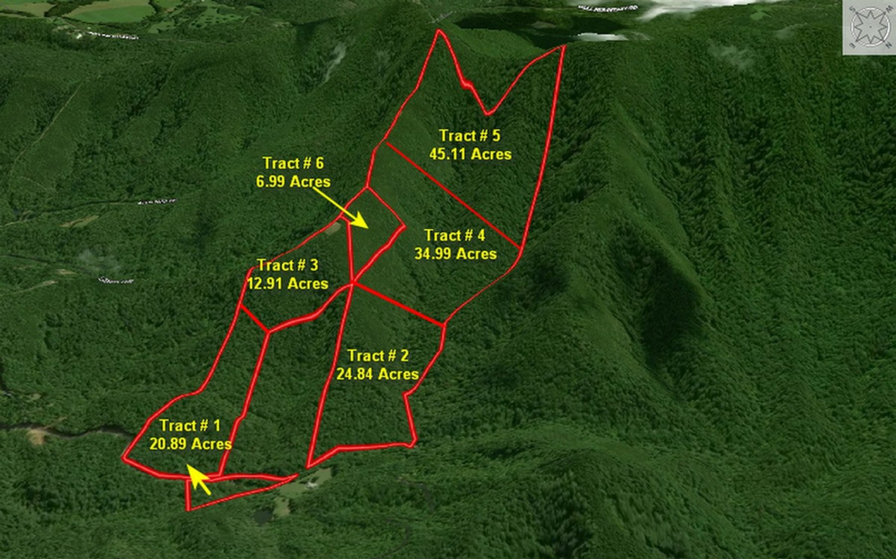 Image for Six Tracts Of Mountain Land - Patrick County VA
