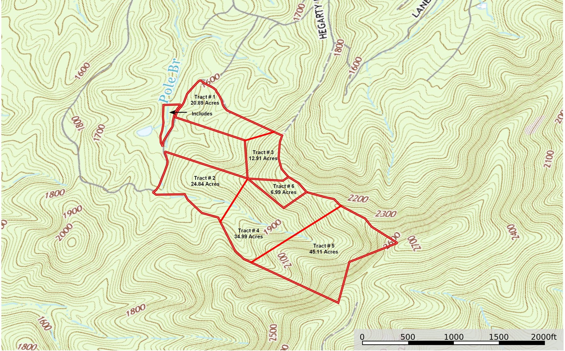 Image for Six Tracts Of Mountain Land - Patrick County VA