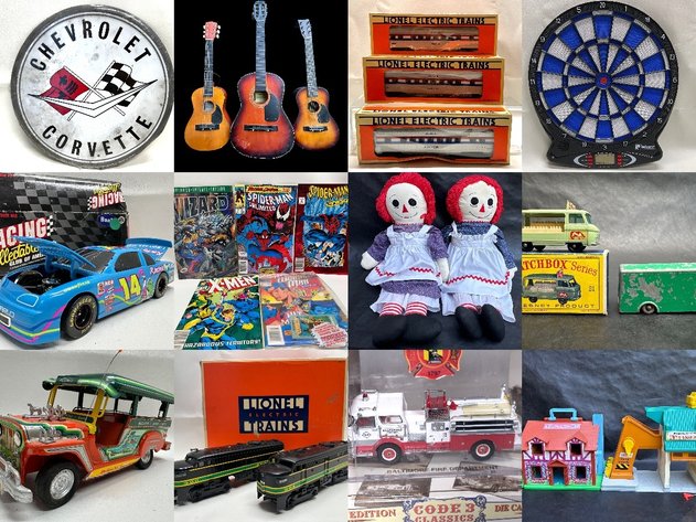 Image for Toy Auction - Trains, Games, Models, Dolls, Comics and More!
