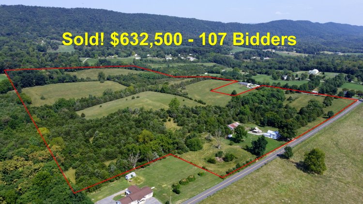 Image for 70 +/- Acres With Farmhouse And Outbuildings Near Singers Glen VA