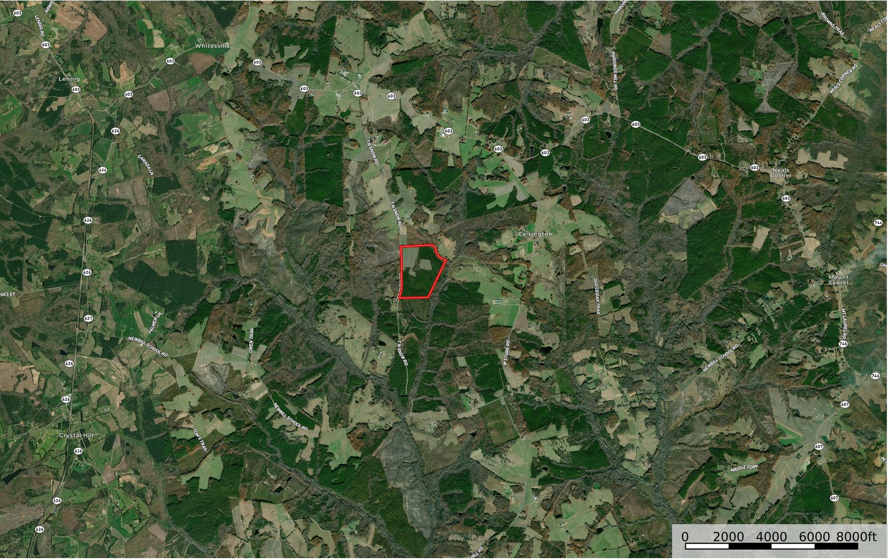 Image for Three Tracts of Land - Halifax County VA