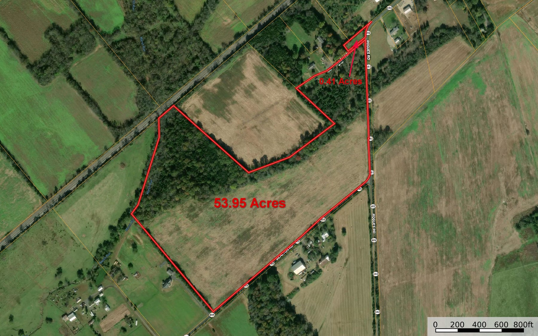 Image for 54.35 +/- Acres Of Land Near Bealeton VA