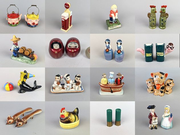 Image for Salt and Pepper Shaker Collection Auction