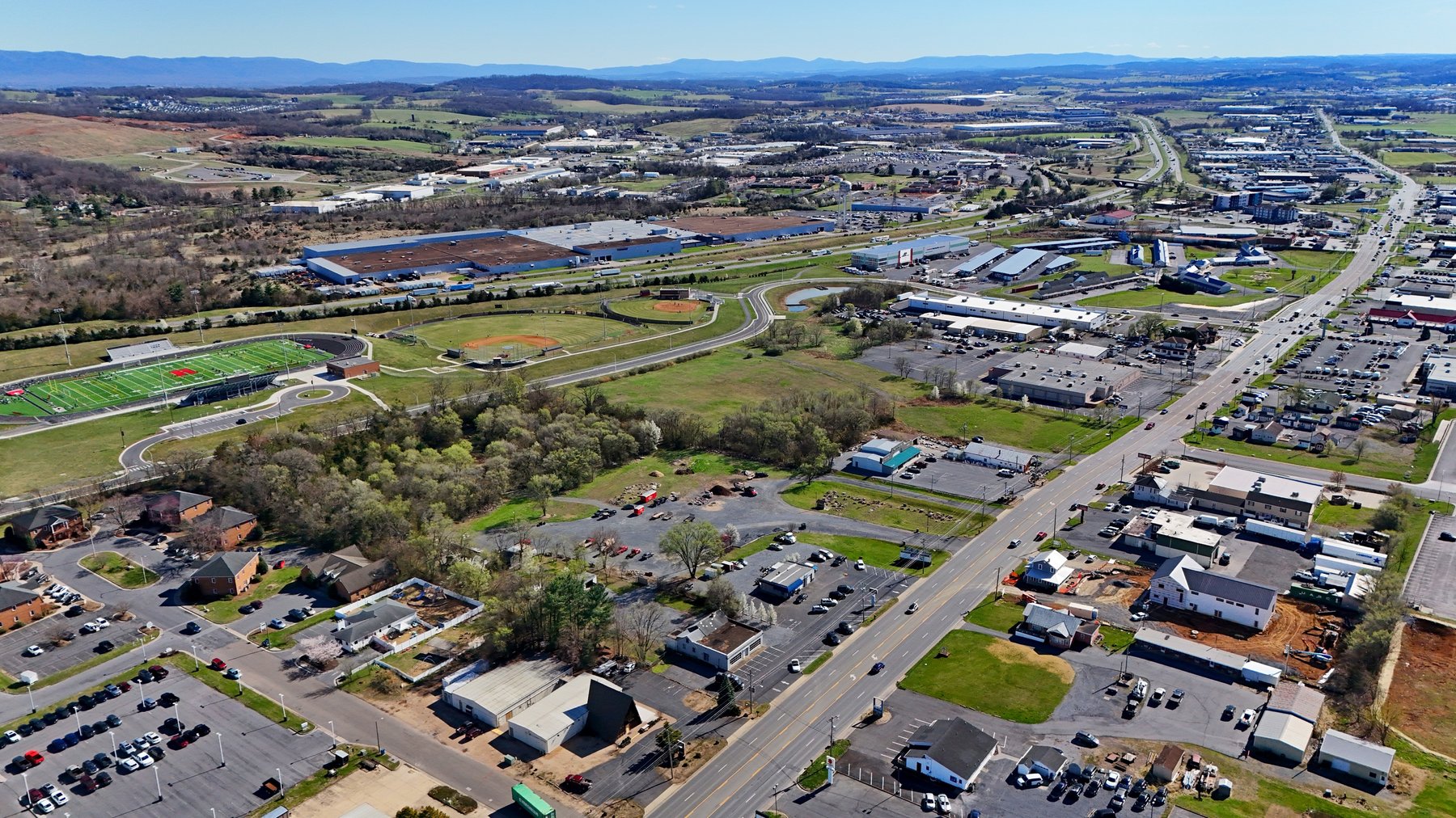 Image for 9.37 +/- Acres Commercial Real Estate In Harrisonburg VA Offered In Three Tracts