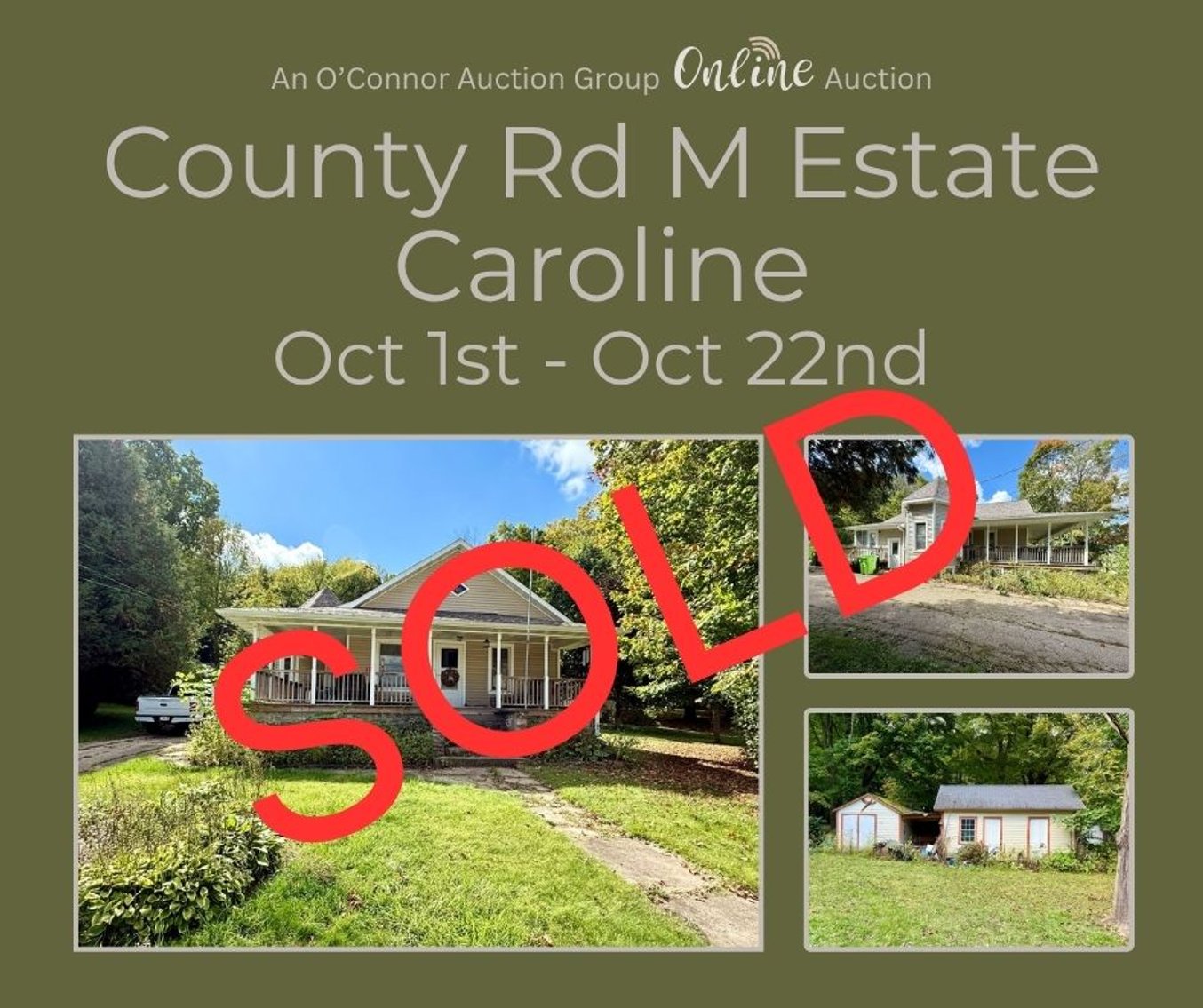 Image for County Rd M Estate Auction