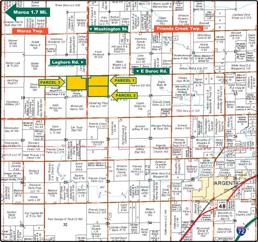 Image for Closed - Macon Co., IL - 257.04 Ac., m/l (030-0483) **Acres Updated on 3/18/24**