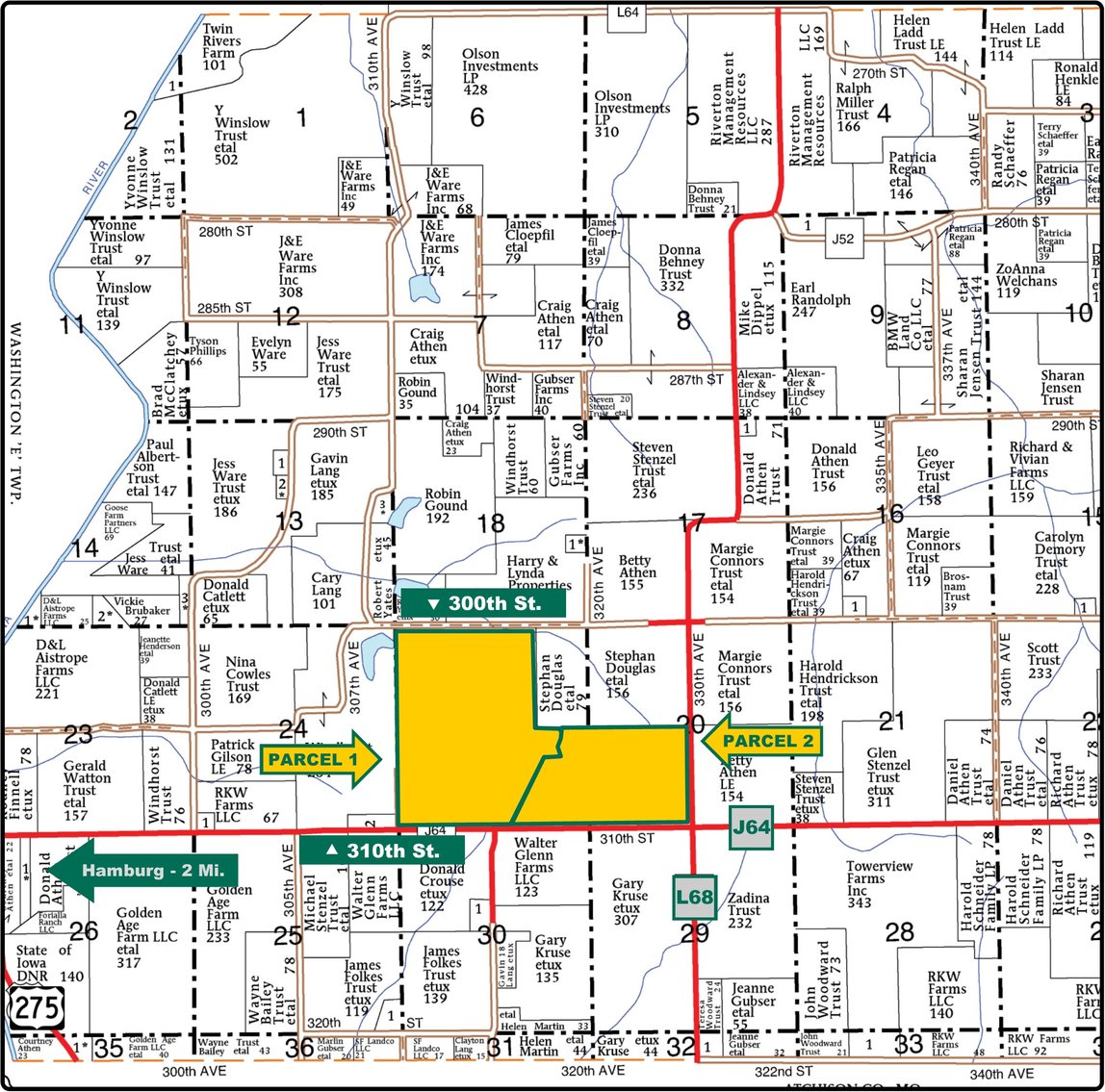 Image for Closed - Fremont Co., IA/Atchison Co., MO - 1,274.95 Ac., m/l (090-0232-03)