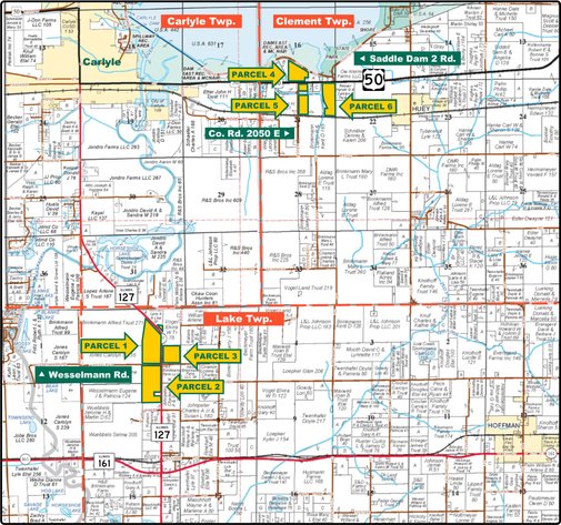 Image for Closed - Clinton Co., IL - 395.69 Ac., m/l (030-0495)