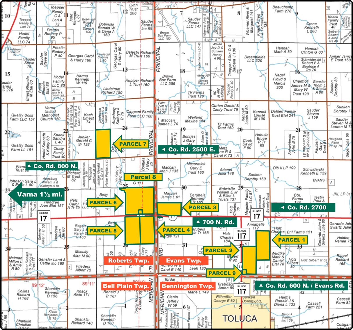 Image for Closed - Marshall Co., IL - 637.837 Ac., m/l (030-0479)