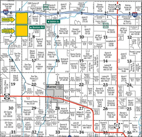 Image for Sale Pending - Cass Co., IA - 323.03 Ac., m/l (090-0242)