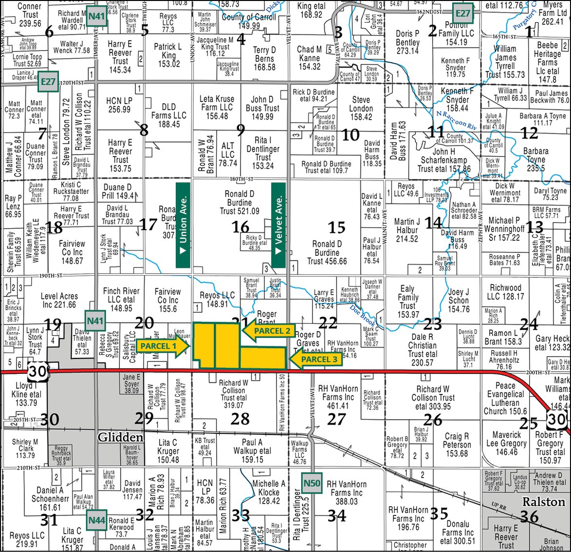 Image for Carroll Co., IA - 235.02 Ac., m/l (000-4175)