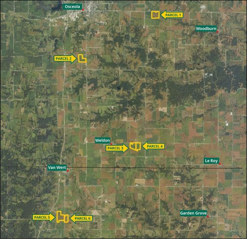 Image for Clarke-Decatur Co., IA - 705.99 Ac., m/l (000-4213)