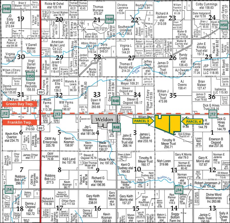 Image for Clarke-Decatur Co., IA - 705.99 Ac., m/l (000-4213)