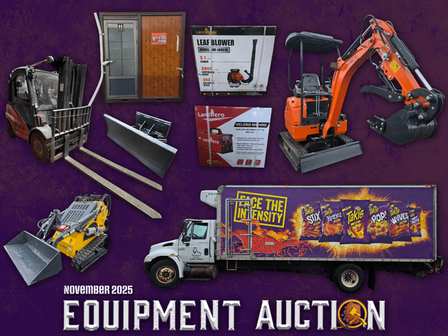 Image for November 2025 Equipment Auction