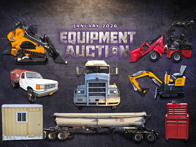 Image for January 2026 Equipment Auction