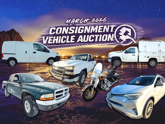 Image for March 2026 Consignment Vehicle Auction