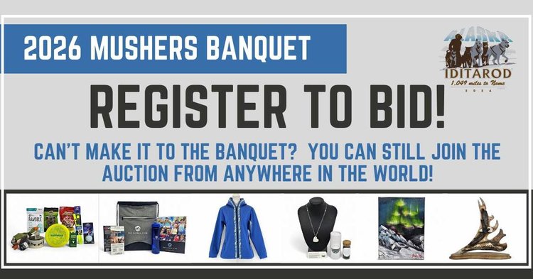Image for Iditarod Mushers Banquet 2026 Fundraising Auction