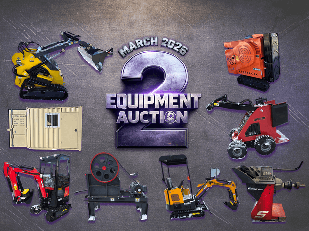 Image for Second March 2026 Equipment Auction