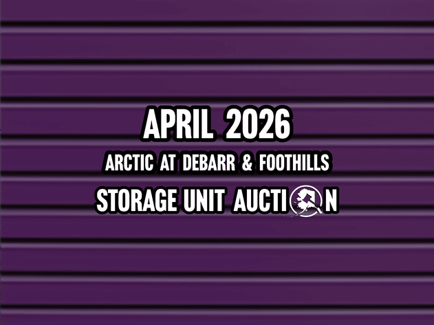 Image for April 2026 Arctic at Debarr & Foothills Storage Unit Auction
