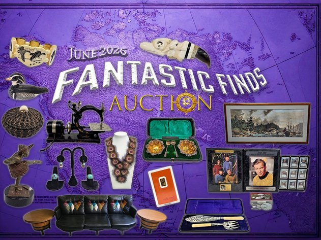 Image for June 2026 Fantastic Finds Auction