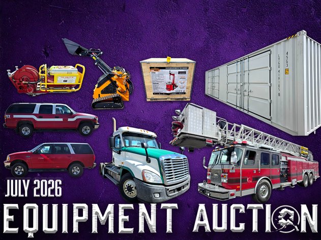 Image for July 2026 Equipment Auction