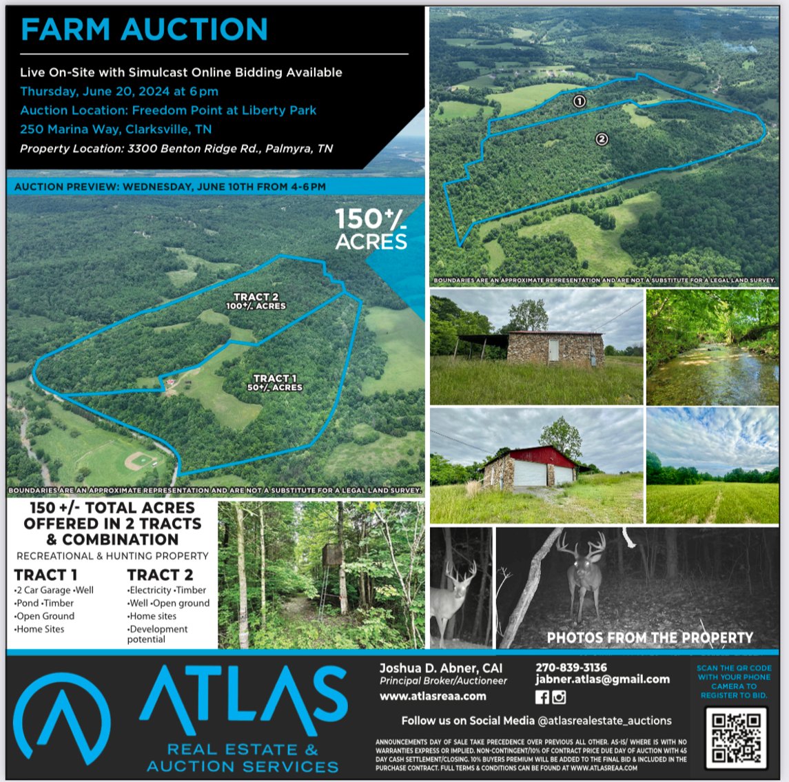 Image for 150+/- Acre Palmyra AUCTION
