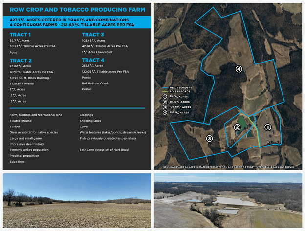 Image for 427.1+/- Acre Farm Auction