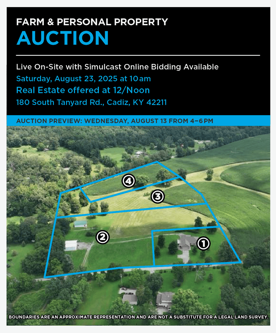 Image for 180 South Tanyard Rd., Cadiz, KY 42211 Auction