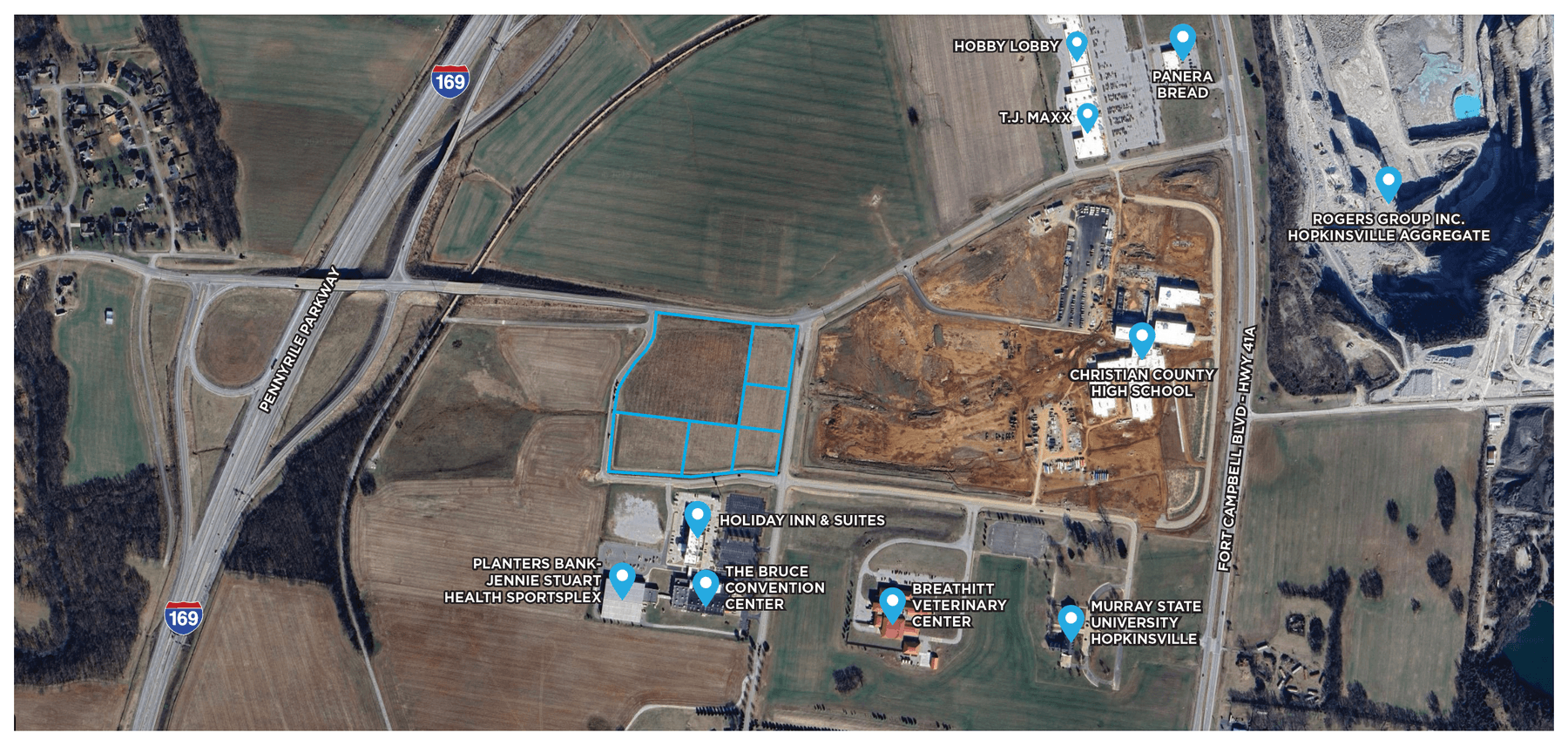 Image for Lovers Lane; 17.3 +/- Acre Commercial Auction
