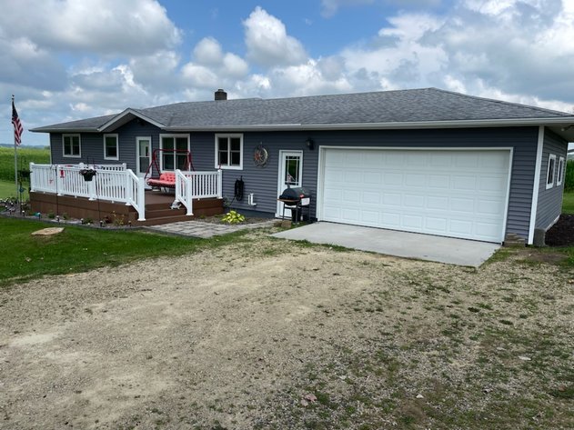 Image for 1700± Sq Ft, 3 Bedroom, 2 Bath Ranch Style Home on 0.6± Acre Country Lot, 2 Car Attached Garage, Walkout Basement, Trempealeau County - Blair, WI