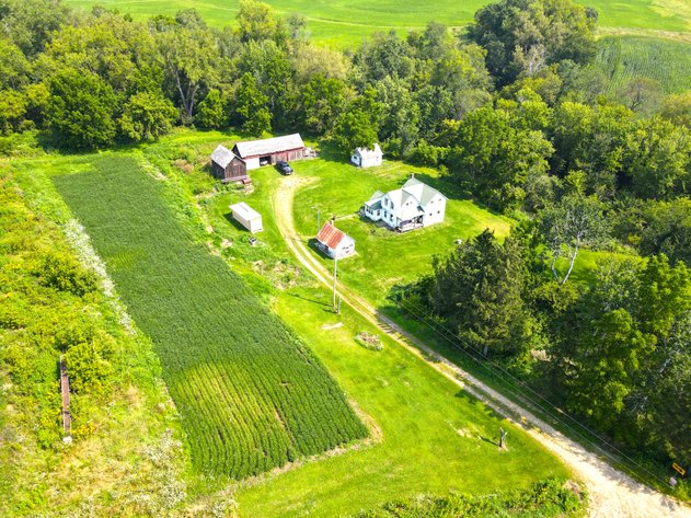 Image for 89.95± Acres Prime Recreational & Tillable Land with 3 Bedroom, 1 Bath Home & Hobby Farm Setting, Offered in 2 Parcels in Town of Modena, Alma - Buffalo County, WI